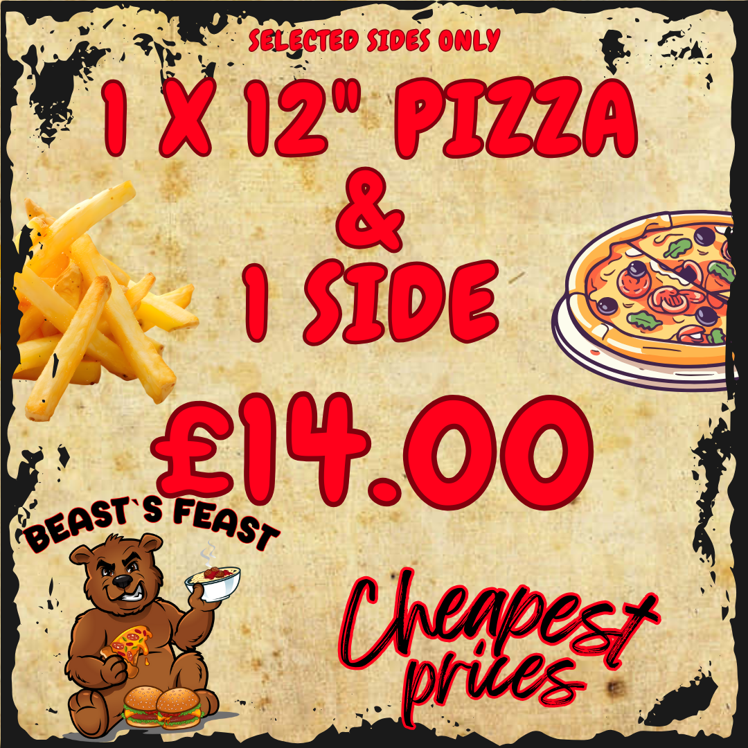 Pizza & a Side Combo